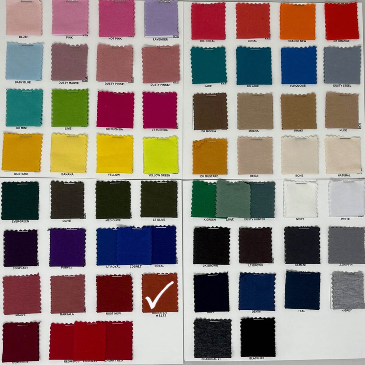 1 Yard Lightweight Cotton Stretch Knit Fabric for T-Shirts, Dresses and More 58"-60" Wide